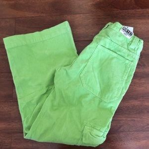 NWT Green Tatum Corduroy Cargo Pants